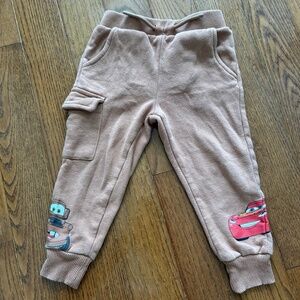VINTAGE - Pixar Disney CARS sweatpants 2T